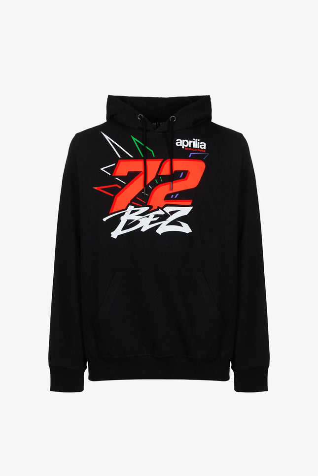 Marco Bezzecchi #72 Dual Aprilia Hooded Sweatshirt