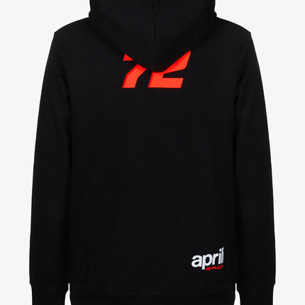 Marco Bezzecchi #72 Dual Aprilia Hooded Sweatshirt