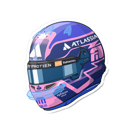 Williams Racing F1 Alex Albon Stickers 2025