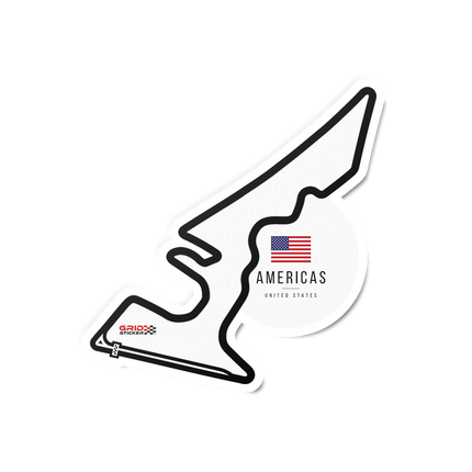 Formula 1 2025 Circuit Stickers