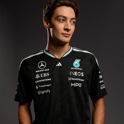 Mercedes AMG Petronas F1 Team Adidas Authentic Drivers Jersey 2026