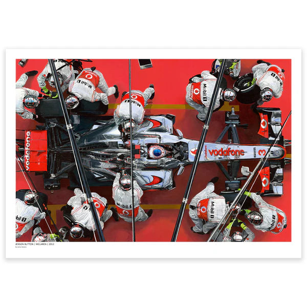 McLaren F1 Jenson Button 2012 Artwork
