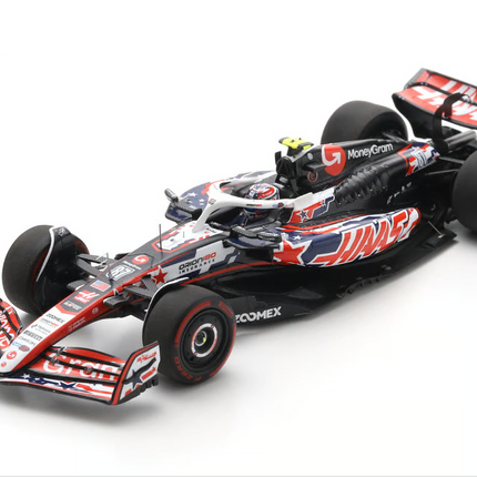 Haas F1 Team Spark Model Oliver Bearman USA GP 1/43 Scale Model Car 2025