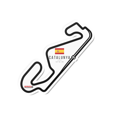 Formula 1 2025 Circuit Stickers