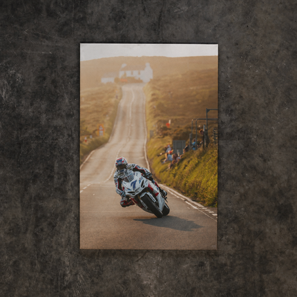 Josh Brookes – Mountain Charge Canvas