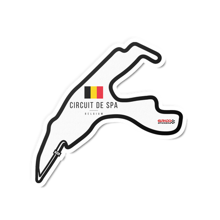 Formula 1 2025 Circuit Stickers