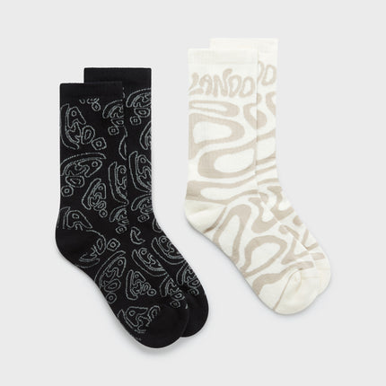 Lando Norris Core Livery 2 Pairs Socks