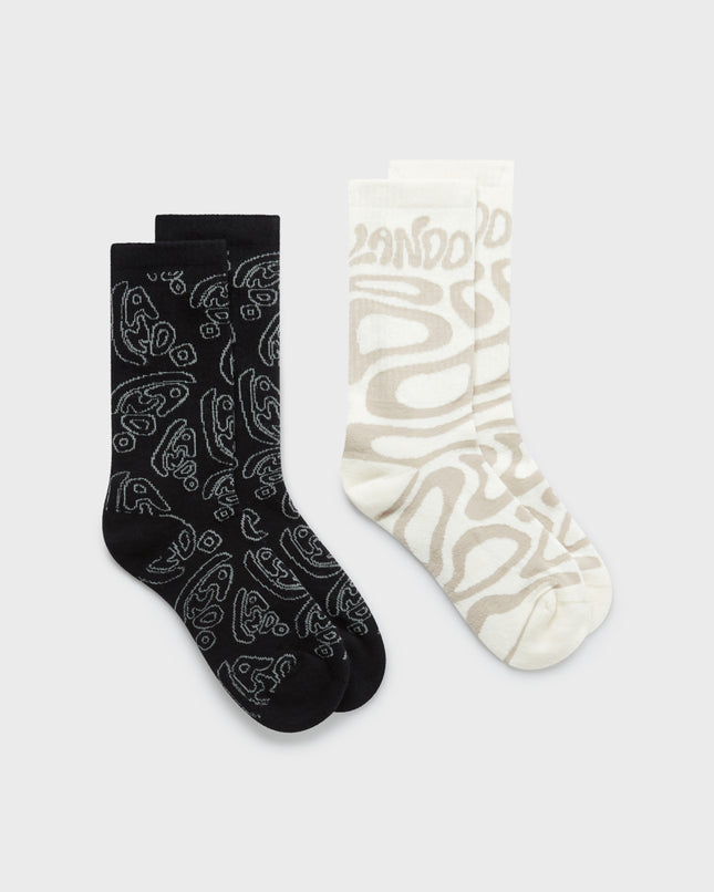 Lando Norris Core Livery 2 Pairs Socks