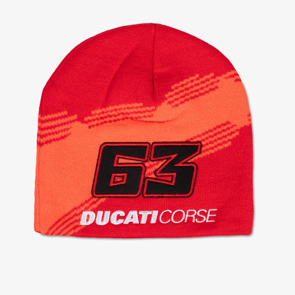 Ducati Corse Francesco Bagnaia Knit Cuff Beanie Hat