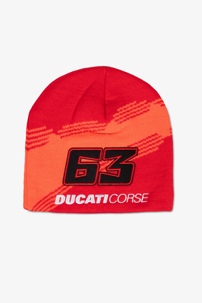 Ducati Corse Francesco Bagnaia Knit Cuff Beanie Hat