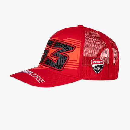 Ducati Corse Francesco Bagnaia Trucker Baseball Cap