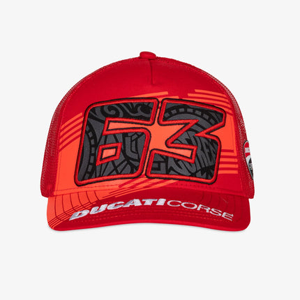 Ducati Corse Francesco Bagnaia Trucker Baseball Cap