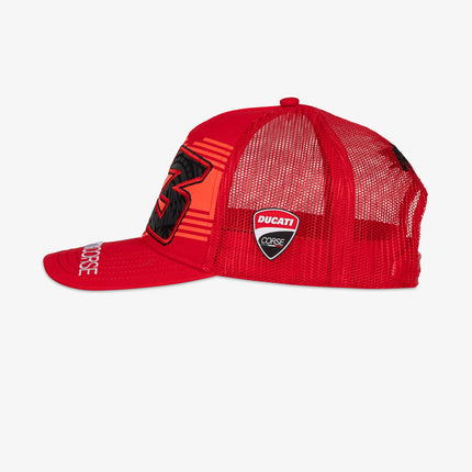 Ducati Corse Francesco Bagnaia Trucker Baseball Cap