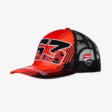 Ducati Corse Francesco Bagnaia Trucker Baseball Cap