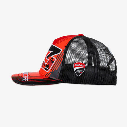Ducati Corse Francesco Bagnaia Trucker Baseball Cap