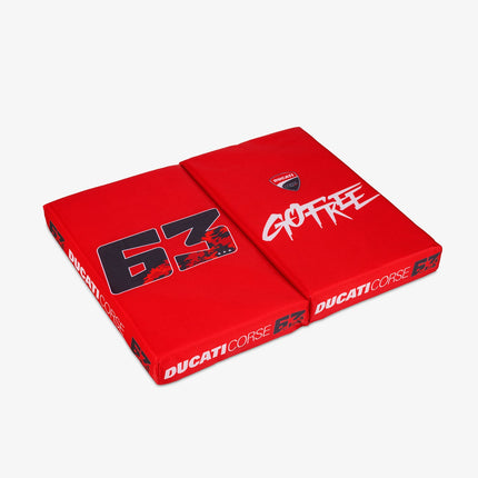 Ducati Corse Francesco Bagnaia #63 Portable Folding Seat Cushion