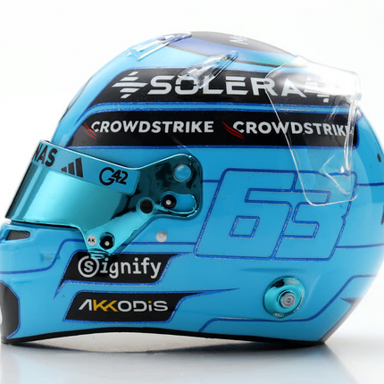 Mercedes AMG Petronas F1 Team Spark Model George Russell 1/5 Mini Helmet 2026