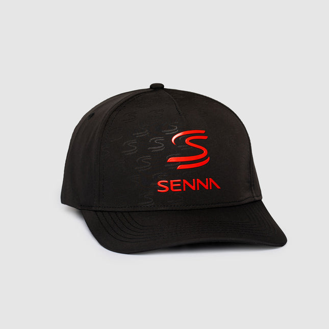 Ayrton Senna Logo Debossed Baseball Cap