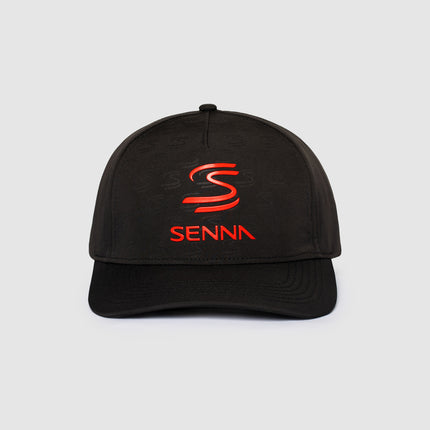 Ayrton Senna Logo Debossed Baseball Cap