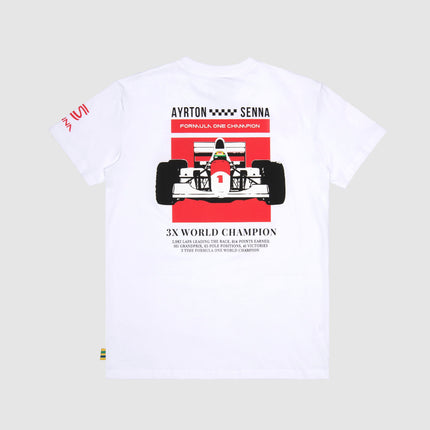 Ayrton Senna McLaren Formula 1 Graphic T-Shirt