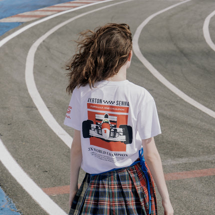 Ayrton Senna McLaren Formula 1 Graphic T-Shirt