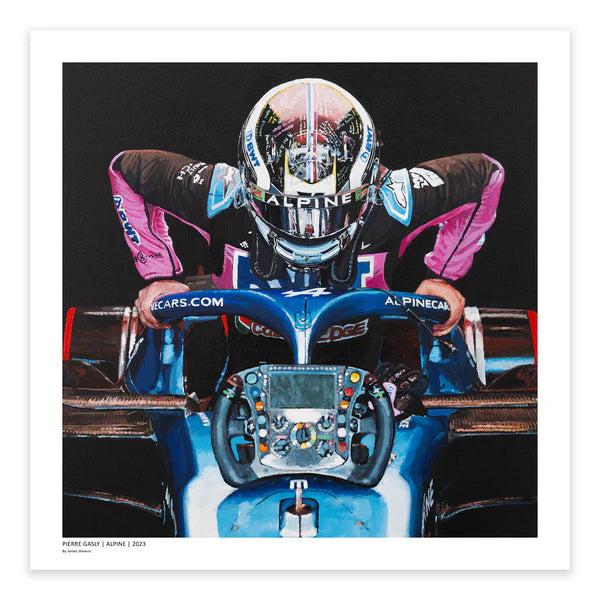 Alpine F1 Pierre Gasly 2023 Artwork