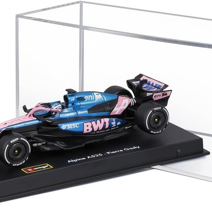 Bburago 1:43 Scale BWT Alpine F1 Team A525 Formula 1 Car 2025#10 Pierre Gasly – Die‑Cast Model