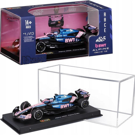 Bburago 1:43 Scale BWT Alpine F1 Team A525 Formula 1 Car 2025#10 Pierre Gasly – Die‑Cast Model