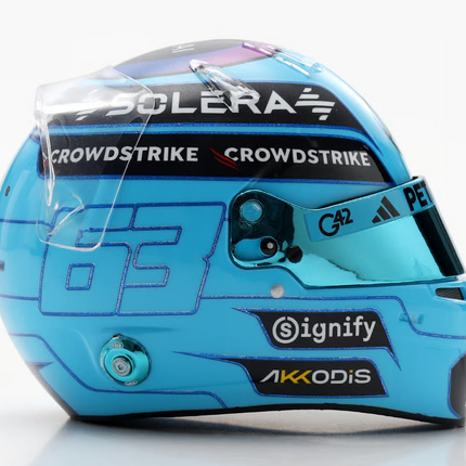 Mercedes AMG Petronas F1 Team Spark Model George Russell 1/5 Mini Helmet 2026