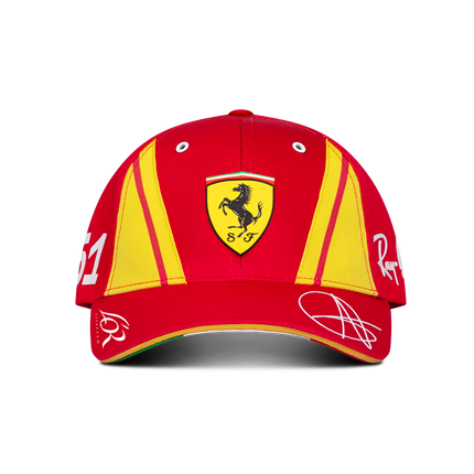 Scuderia Ferrari WEC Team Antonio Giovinazzi L'OR Driver Baseball Cap