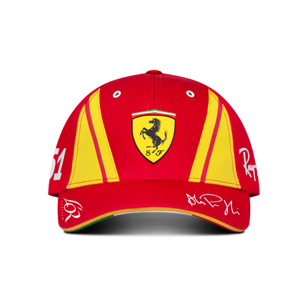 Scuderia Ferrari WEC Team Alessandro Pier Guidi L'OR Driver Baseball Cap