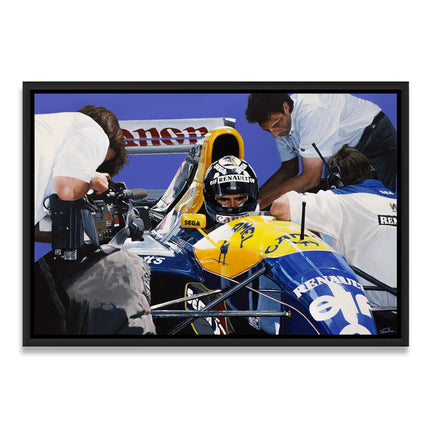 Williams Racing F1 Damon Hill 1993 Artwork
