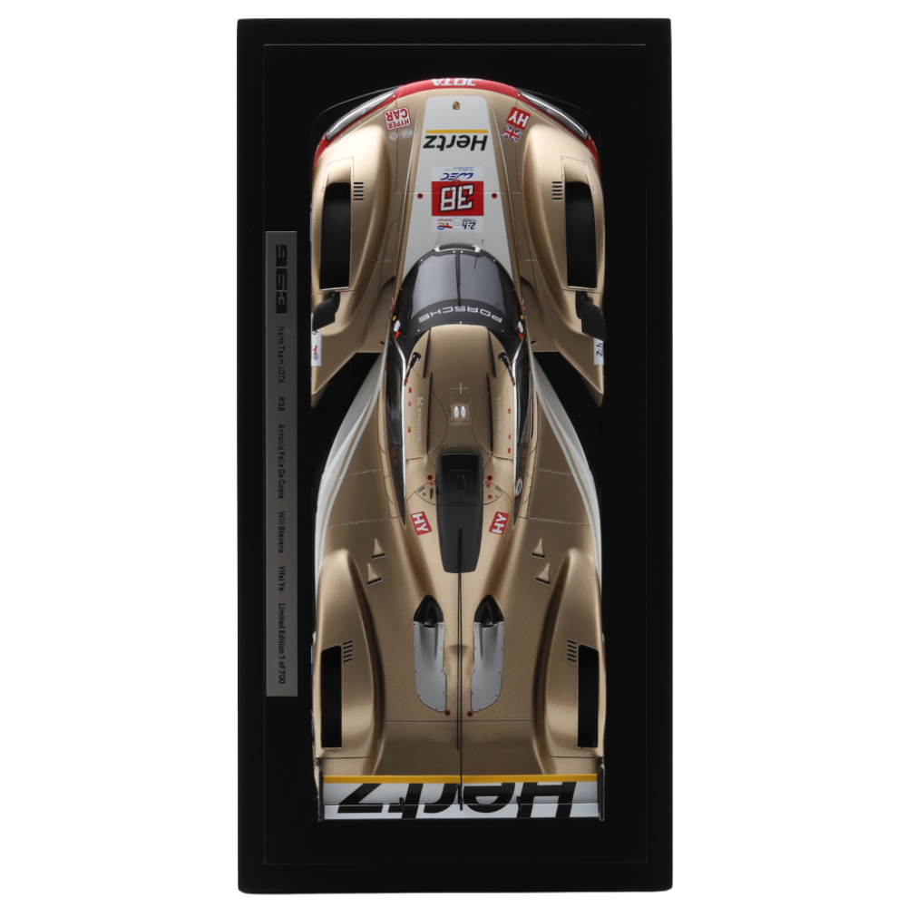 1/43 Spark 2023 Porsche 963 #38 Hertz Team Jota Le Mans 24H A-F. da Costa, W. Stevens, Y.Ye Car Model 1/43 Spark 2023 Porsche 963 #38 Hertz Team Jota Le Mans 24H A-F. da Costa, W. Stevens, Y.Ye Car Model
