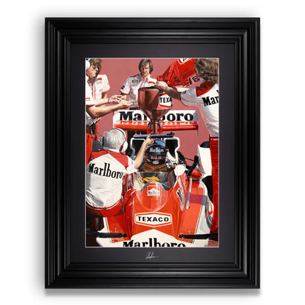 McLaren F1 James Hunt 1978 Spanish GP Artwork
