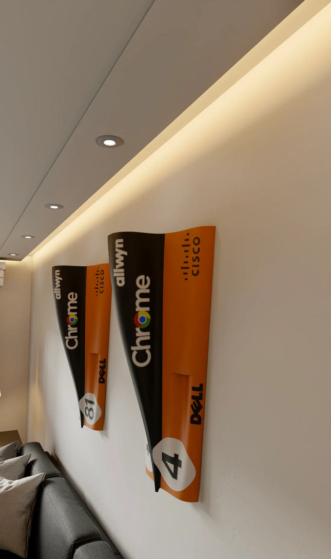 McLaren F1 Special Edition Monaco Wall Display Engine Cover