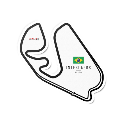 Formula 1 2025 Circuit Stickers