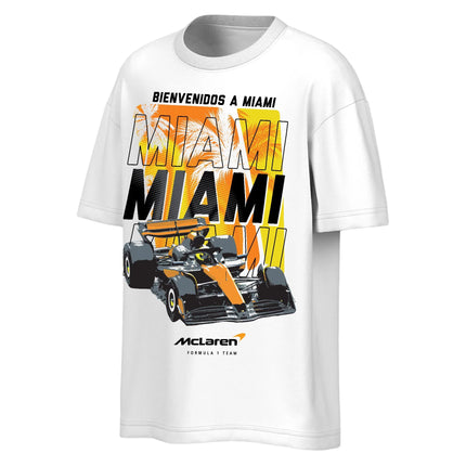 McLaren F1 Raceway Series Miami GP Heavyweight T-Shirt