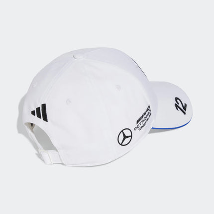 Mercedes AMG Petronas F1 Team 2025 Adidas Kimi Antonelli Drivers Baseball Cap
