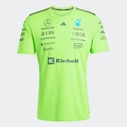 Mercedes AMG Petronas F1 Team Adidas Set Up T-Shirt 2025
