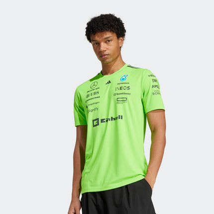 Mercedes AMG Petronas F1 Team Adidas Set Up T-Shirt 2025
