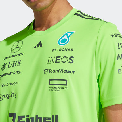 Mercedes AMG Petronas F1 Team Adidas Set Up T-Shirt 2025