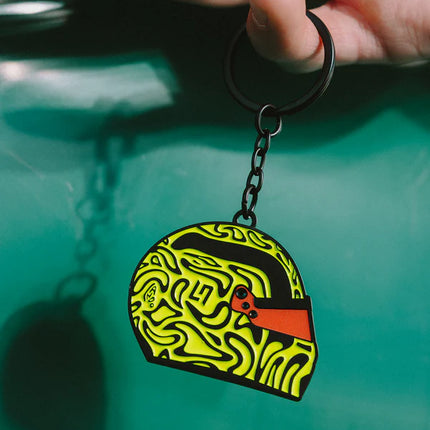 Lando Norris Core Helmet Keyring