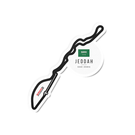 Formula 1 2025 Circuit Stickers