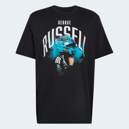 Mercedes AMG Petronas F1 Team Adidas George Russell Graphic T-Shirt