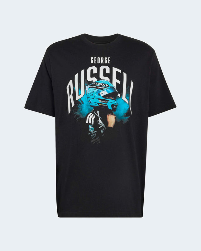 Mercedes AMG Petronas F1 Team Adidas George Russell Graphic T-Shirt