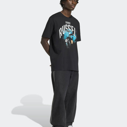 Mercedes AMG Petronas F1 Team Adidas George Russell Graphic T-Shirt