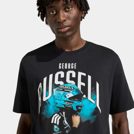 Mercedes AMG Petronas F1 Team Adidas George Russell Graphic T-Shirt
