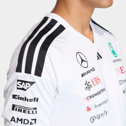 Mercedes AMG Petronas F1 Team Adidas Drivers T-Shirt 2026