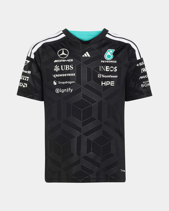 Mercedes AMG Petronas F1 Team Adidas Kids Drivers T-Shirt 2026