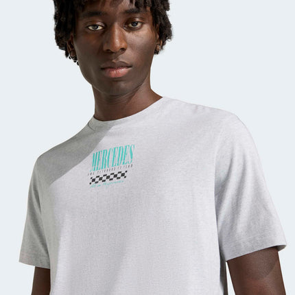 Mercedes AMG Petronas F1 Team Adidas Race Car Graphic T-Shirt